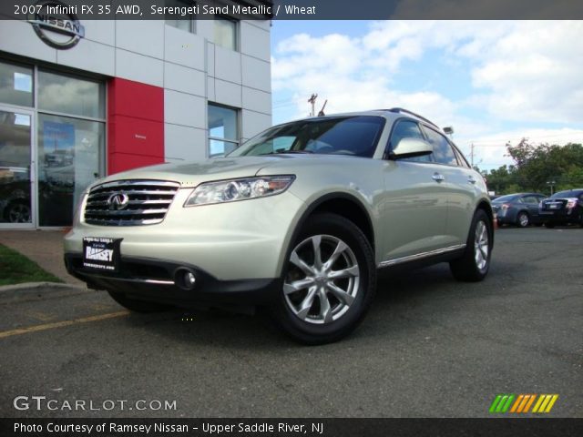 2007 Infiniti FX 35 AWD in Serengeti Sand Metallic