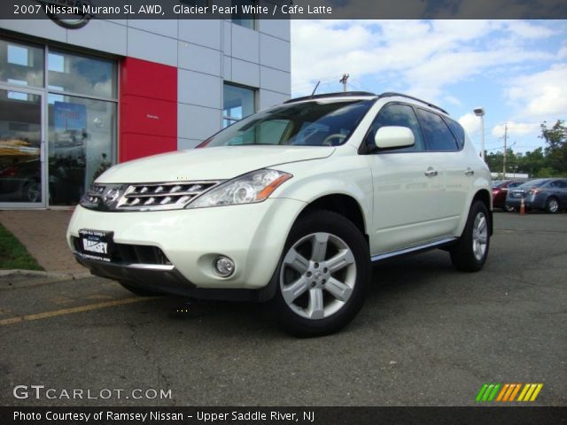 2007 Nissan Murano SL AWD in Glacier Pearl White
