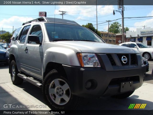 2008 Nissan Xterra S 4x4 in Silver Lightning