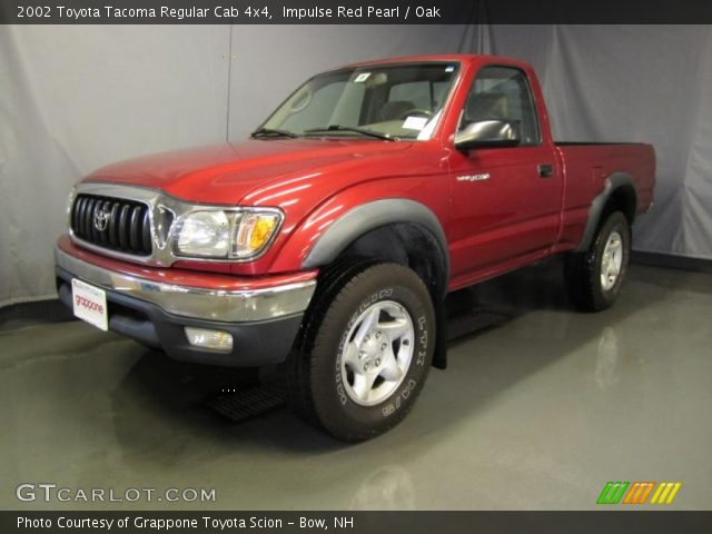 2002 Toyota Tacoma Regular Cab 4x4 in Impulse Red Pearl