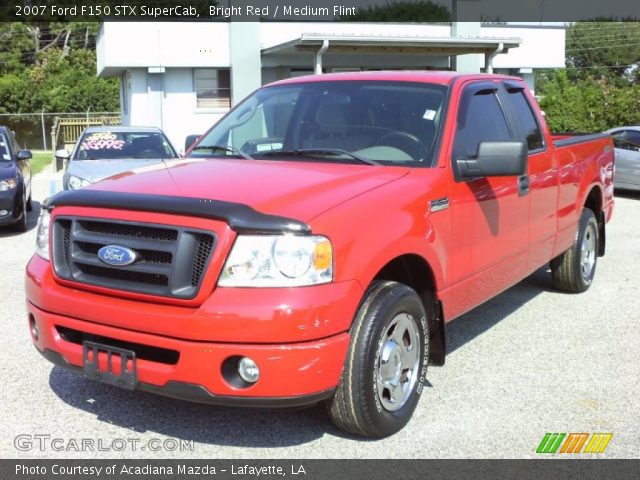 2007 Ford F150 STX SuperCab in Bright Red