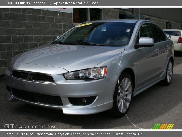 2008 Mitsubishi Lancer GTS in Apex Silver Metallic