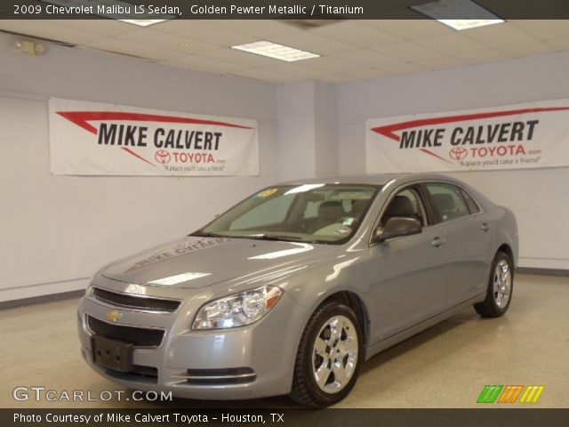 2009 Chevrolet Malibu LS Sedan in Golden Pewter Metallic