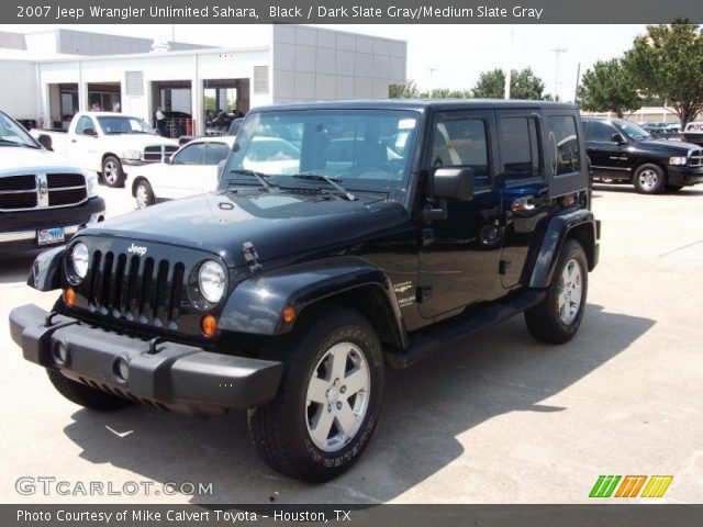 2007 Jeep Wrangler Unlimited Sahara in Black