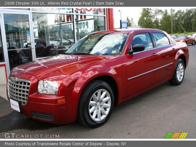 2008 Chrysler 300 LX in Inferno Red Crystal Pearl