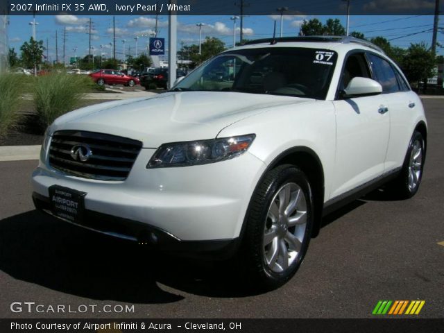 2007 Infiniti FX 35 AWD in Ivory Pearl