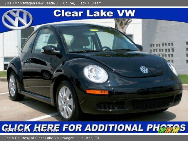 2010 Volkswagen New Beetle 2.5 Coupe in Black