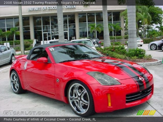 2008 Nissan 350Z Touring Roadster in Nogaro Red