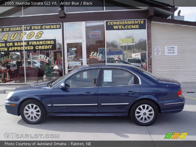 2005 Hyundai Sonata GLS V6 in Ardor Blue