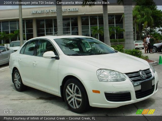 2006 Volkswagen Jetta TDI Sedan in Campanella White