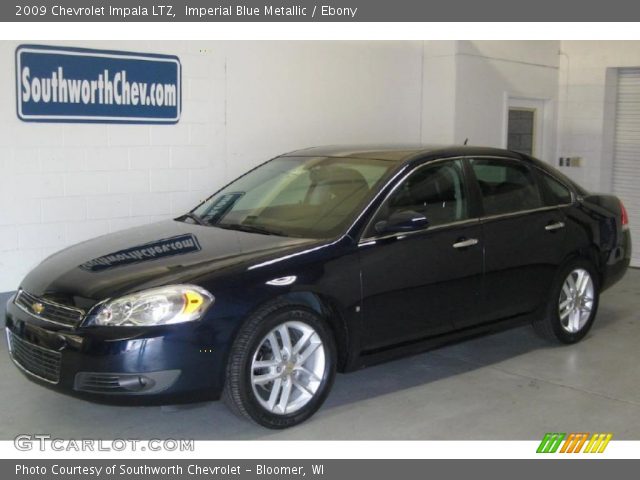 2009 Chevrolet Impala LTZ in Imperial Blue Metallic