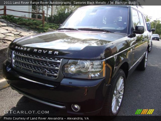 2011 Land Rover Range Rover Autobiography in Santorini Black Metallic