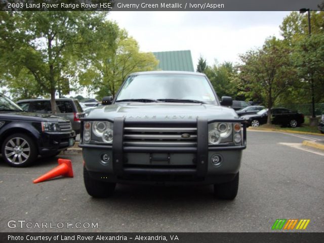 2003 Land Rover Range Rover HSE in Giverny Green Metallic