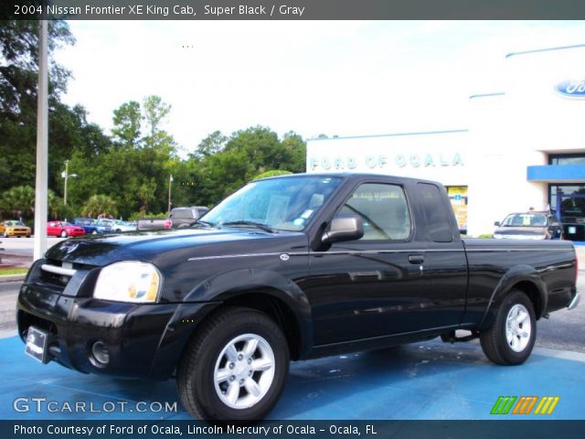 2004 Nissan Frontier XE King Cab in Super Black