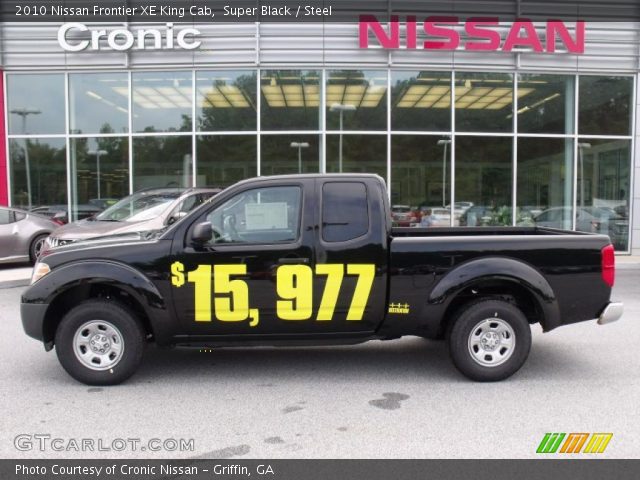 2010 Nissan Frontier XE King Cab in Super Black
