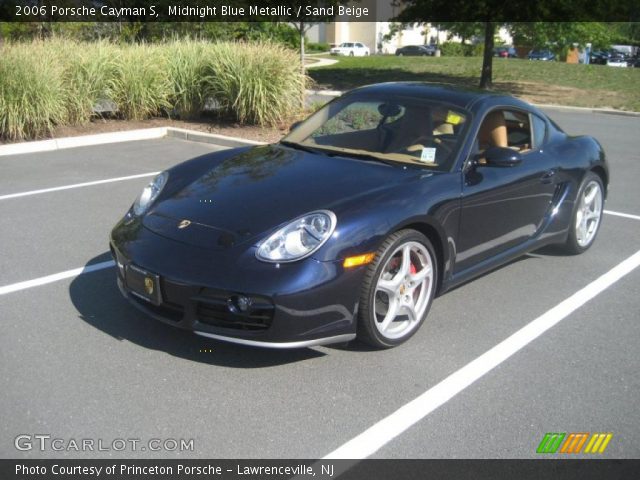 2006 Porsche Cayman S in Midnight Blue Metallic