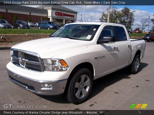 2009 Dodge Ram 1500 Big Horn Edition Crew Cab 4x4 in Stone White
