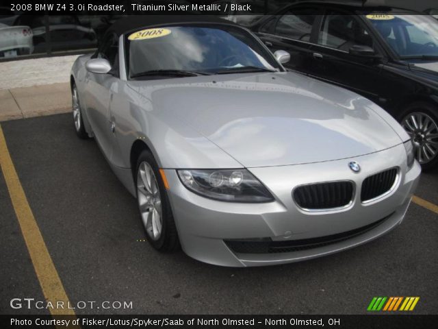 2008 BMW Z4 3.0i Roadster in Titanium Silver Metallic