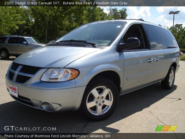 2005 Dodge Grand Caravan SXT in Butane Blue Pearl