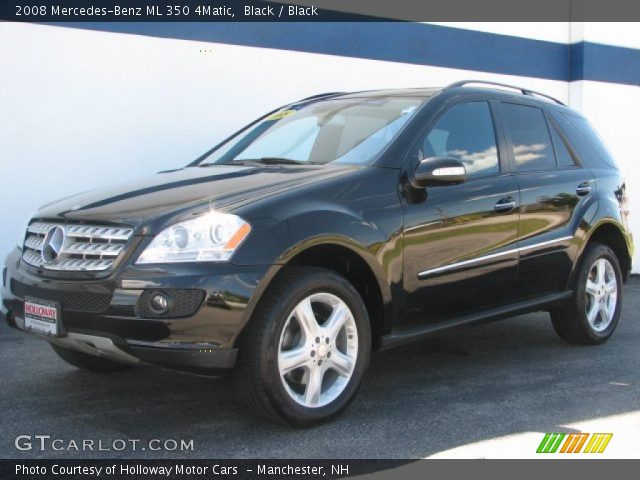 2008 Mercedes-Benz ML 350 4Matic in Black