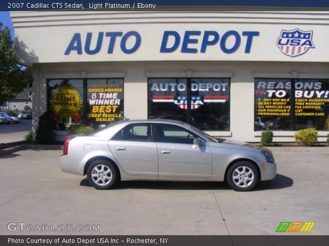 2007 Cadillac CTS Sedan in Light Platinum