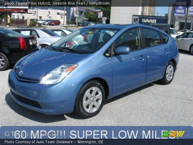 2005 Toyota Prius Hybrid in Seaside Blue Pearl