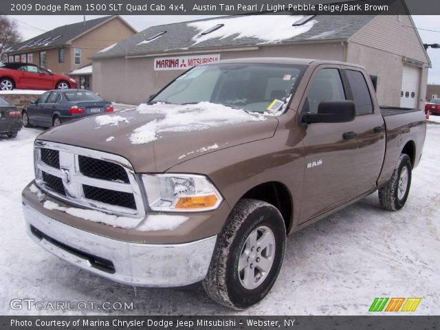 2009 Dodge Ram 1500 SLT Quad Cab 4x4 in Austin Tan Pearl