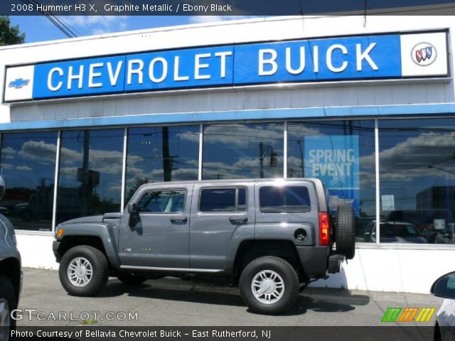 2008 Hummer H3 X in Graphite Metallic