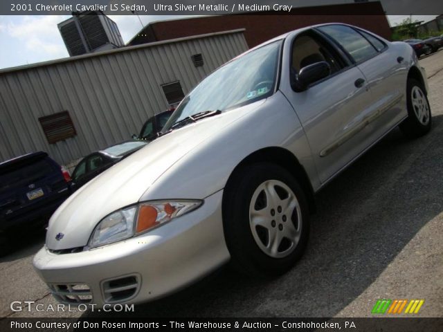 2001 Chevrolet Cavalier LS Sedan in Ultra Silver Metallic