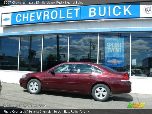 2007 Chevrolet Impala LT in Bordeaux Red