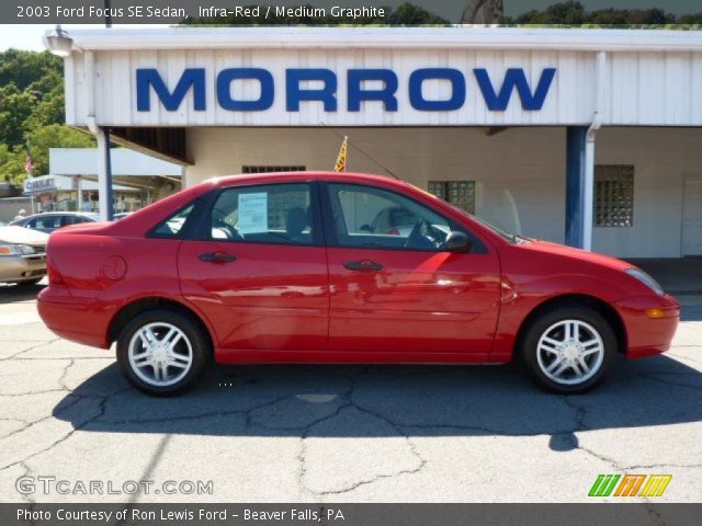 2003 Ford Focus SE Sedan in Infra-Red
