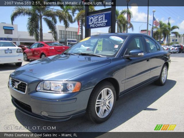 2007 Volvo S60 2.5T in Barents Blue Metallic