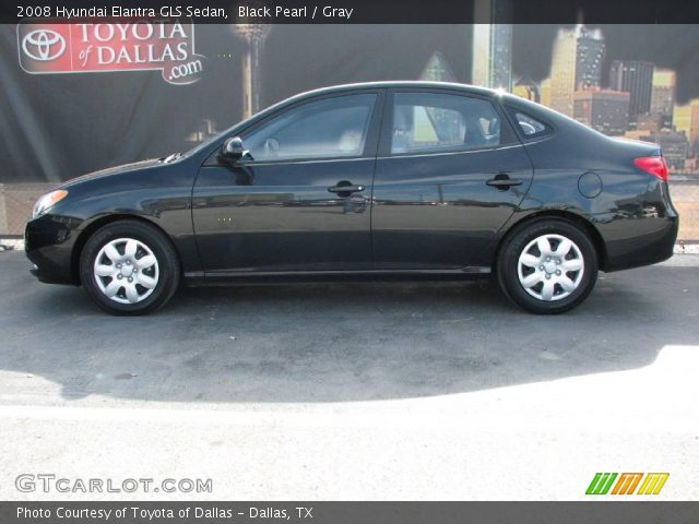2008 Hyundai Elantra GLS Sedan in Black Pearl