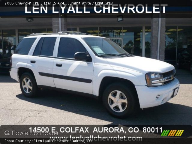 2005 Chevrolet TrailBlazer LS 4x4 in Summit White
