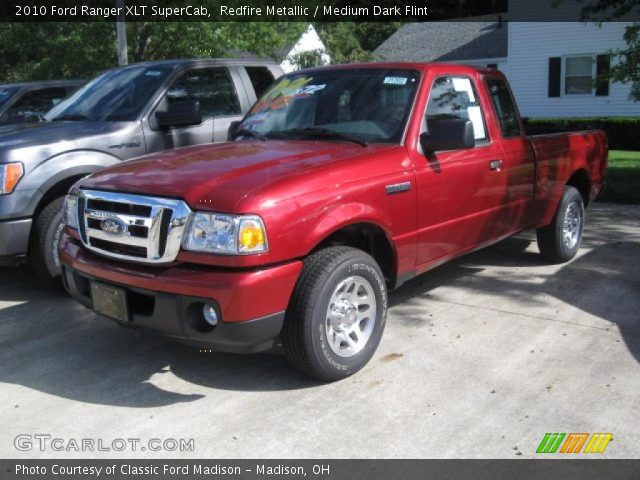 2010 Ford Ranger XLT SuperCab in Redfire Metallic
