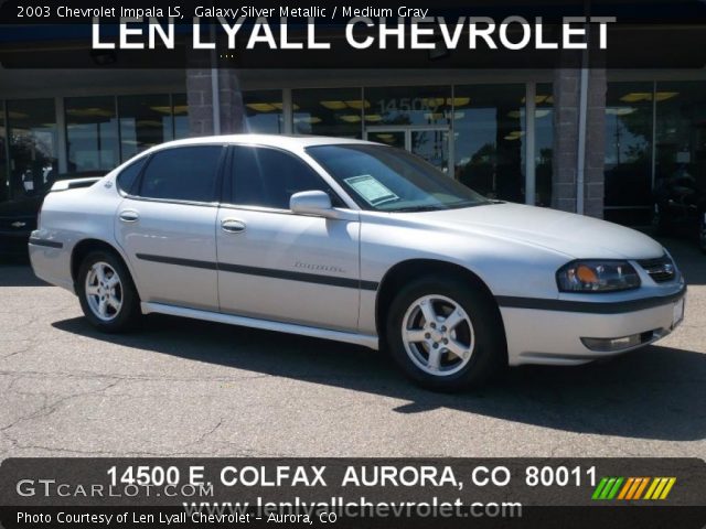 2003 Chevrolet Impala LS in Galaxy Silver Metallic