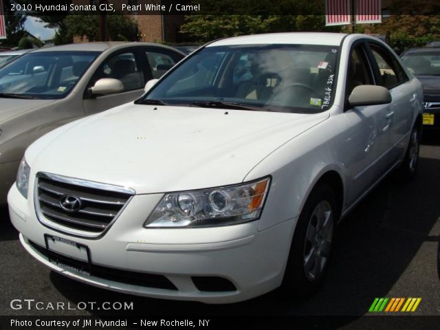 2010 Hyundai Sonata GLS in Pearl White