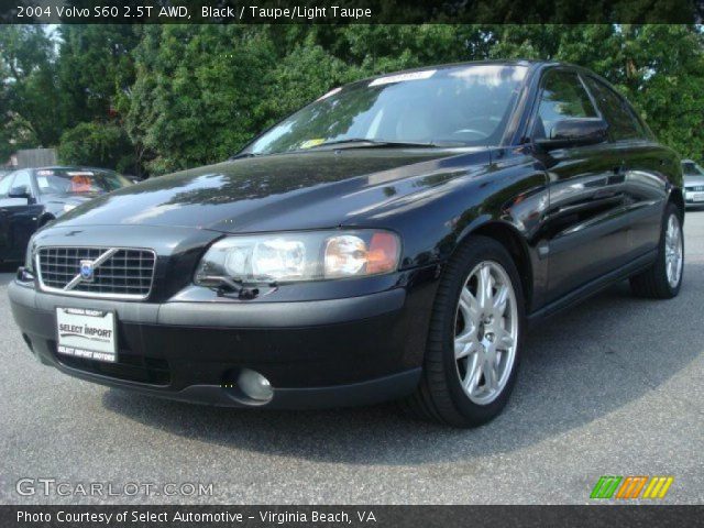 2004 Volvo S60 2.5T AWD in Black