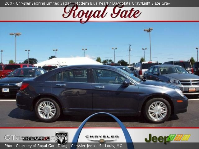 2007 Chrysler Sebring Limited Sedan in Modern Blue Pearl