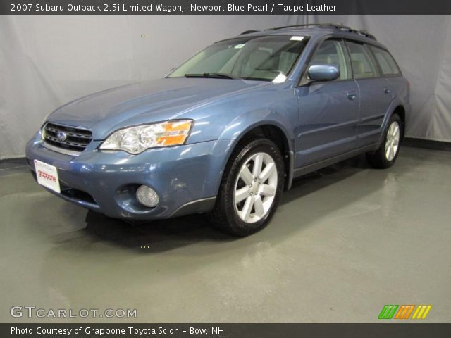 2007 Subaru Outback 2.5i Limited Wagon in Newport Blue Pearl