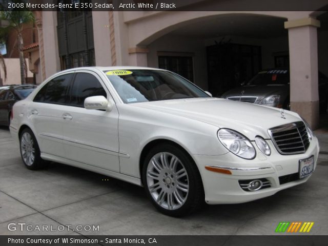 2008 Mercedes-Benz E 350 Sedan in Arctic White