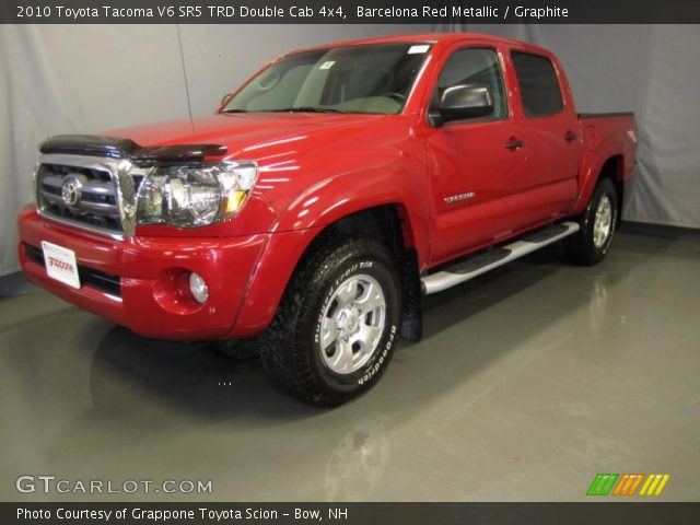 2010 Toyota Tacoma V6 SR5 TRD Double Cab 4x4 in Barcelona Red Metallic