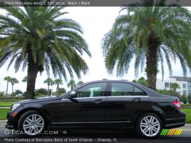 2009 Mercedes-Benz C 300 Sport in Black