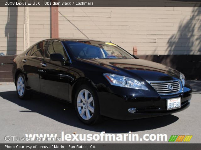 2008 Lexus ES 350 in Obsidian Black