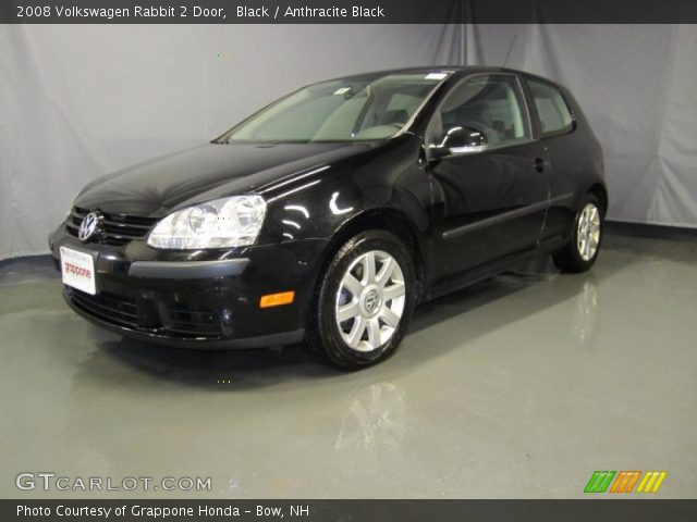 2008 Volkswagen Rabbit 2 Door in Black