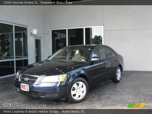 2006 Hyundai Sonata GL in Deepwater Blue