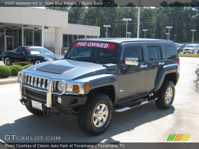 2007 Hummer H3 X in Slate Blue Metallic