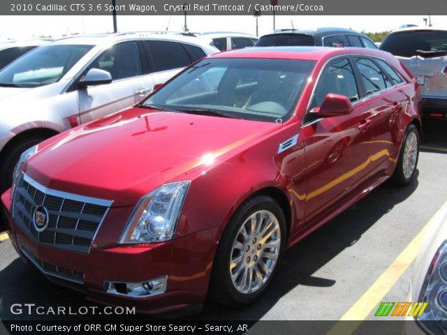 2010 Cadillac CTS 3.6 Sport Wagon in Crystal Red Tintcoat