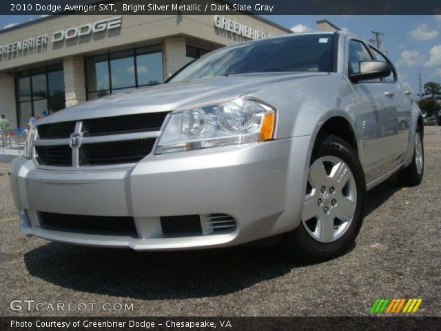 2010 Dodge Avenger SXT in Bright Silver Metallic