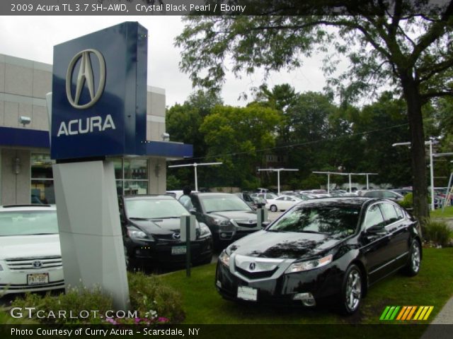 2009 Acura TL 3.7 SH-AWD in Crystal Black Pearl
